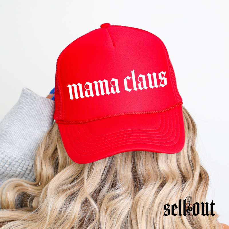 mama claus hat - Image 3