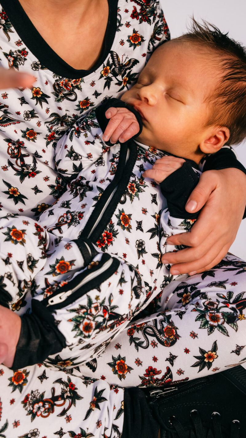 Little Inked Legends - Zip Up Onsie - Image 5